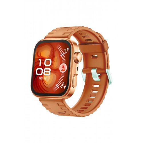 Huawei Fit 4 Nova Silikon Kordon - Turuncu-(5796)