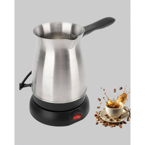 Elektrikli Türk Kahvesi Cezvesi 800W Kablosuz Döner Tabanlı Elektrikli Türk Kahvesi Cezvesi 800W Kablosuz Döner Tabanlı