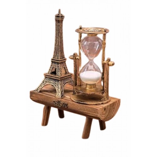 Eyfel Kuleli Kum Saati Dekoratif Hediyelik Eşya Retro Eyfel Kulesi Eyfel Kuleli Kum Saati Dekoratif Hediyelik Eşya Retro Eyfel Kulesi