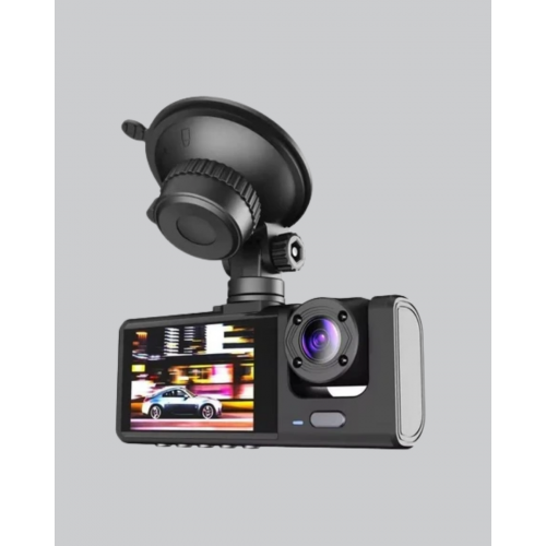 Full HD Üç Kameralı Araç Kamerası 170° Geniş Açılı ve Park Destekli