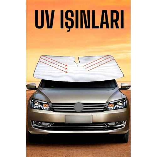 Oto Güneşlik Tüm Araç Tiplerine Uygun Isı Önleyici Oto Güneşlik Tüm Araç Tiplerine Uygun Isı Önleyici