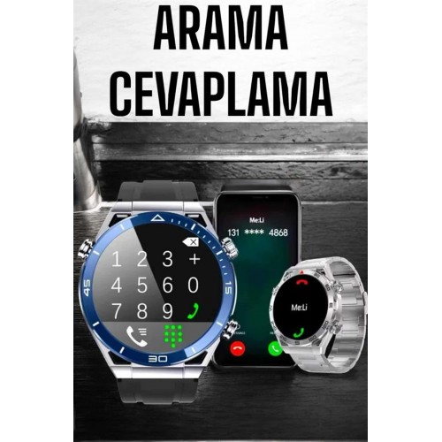 Akıllı Saat 2024 Model Arama Cevaplayan Uyku ve Sağlık Takibi