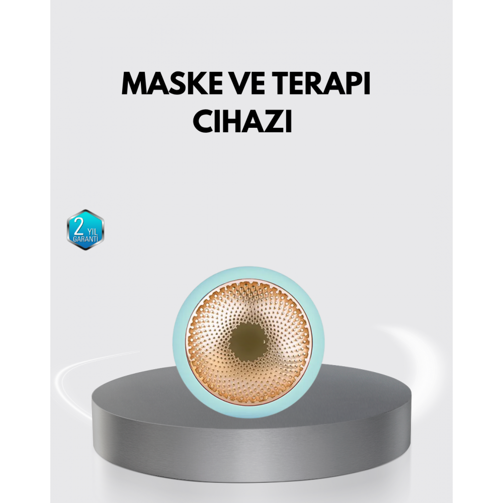 UFO Mini Akıllı Maske Cihazı – 90 Saniyede Işıltılı Cilt Termoterapi ve LED Işık Bakımı