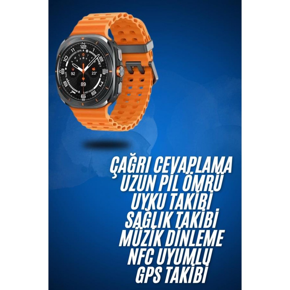 2025 Model Gelişmiş Özellikli Nabız Sensörlü Spor Takibi Yapabilen Titreşimli Saat