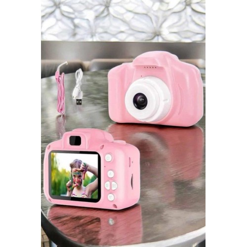 Çocuk Kamerası Dijital 1080P HD Kaliteli Mini Fotoğraf Makinesi Profesyonel