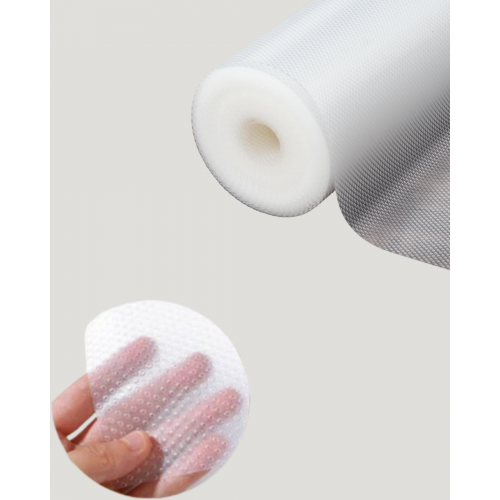 Kaydırmaz şeffaf raflık çekmece örtüsü 45x300 cm