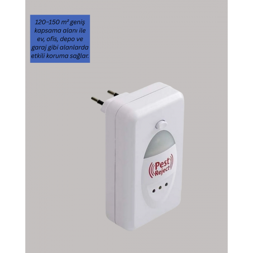 Geniş Alan Kapasiteli Sessiz Enerji Tasarruflu Haşere Kovucu