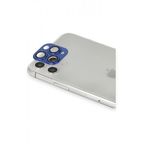 iPhone 11 Pro Max Pers Alüminyum Kamera Lens - Lacivert-(5796) iPhone 11 Pro Max Pers Alüminyum Kamera Lens - Lacivert-(5796)