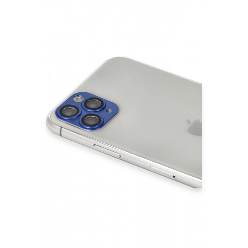 iPhone 11 Pro Max Pers Alüminyum Kamera Lens - Lacivert-(5796) iPhone 11 Pro Max Pers Alüminyum Kamera Lens - Lacivert-(5796)