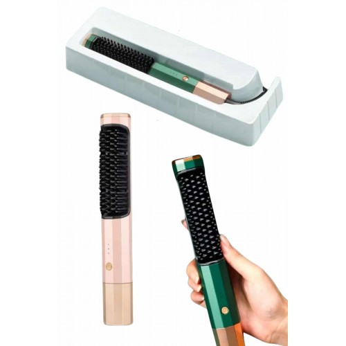 Düzleştirici Fırça Saç Düzleştirici Arada Fön Tarak Taşınabilir Düzleştirici Fırça Saç Düzleştirici Arada Fön Tarak Taşınabilir