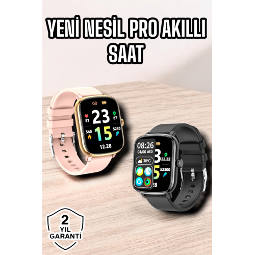 Yeni Nesil Akıllı Saat Arama Bildirimleri Uyku & Kalp Atış Takibi