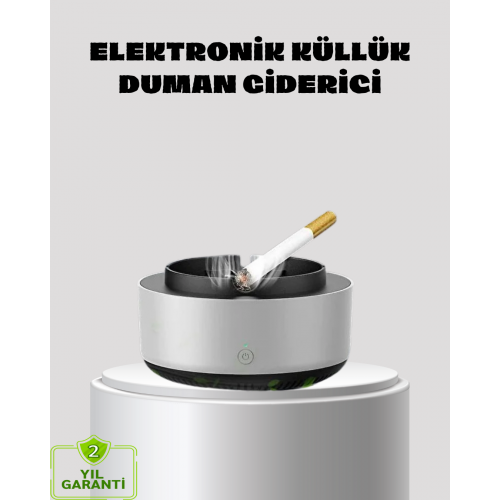 Küllük ve Hava Temizleyici 2’si 1 Arada – Sigara Kokusu Giderici Araba ve Ofis İçin