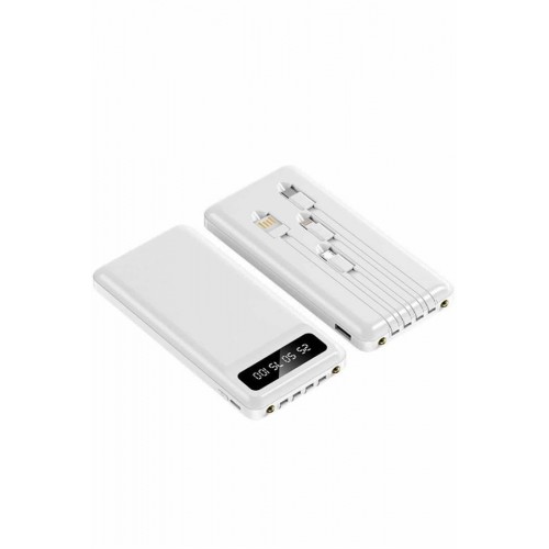 4 Çıkışlı 20.000 Mah Powerbank Uzun Pil Ömürlü Taşınabilir