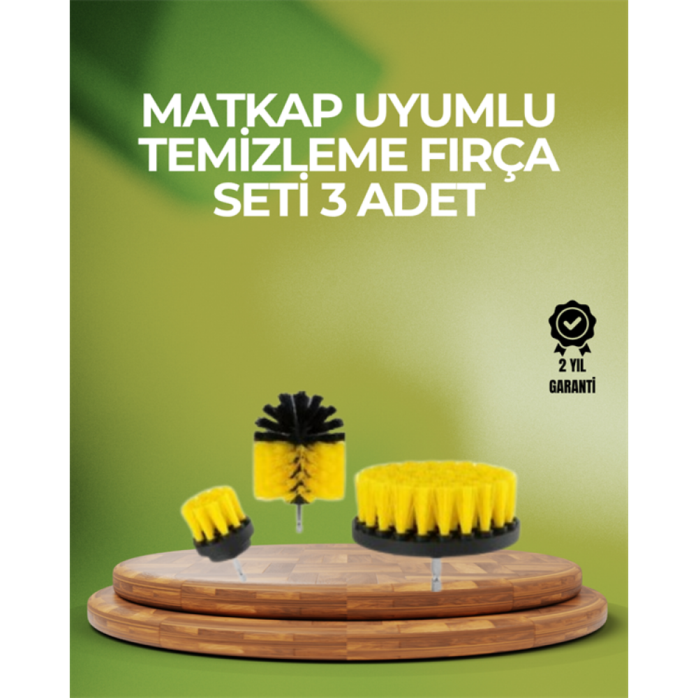 Banyo Mutfak Jant ve Fayans Temizliği İçin Uygun Matkap Başlığı