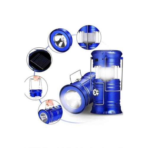 Kamp Lambası El Feneri Askılı Büyük Boy USB Şarjlı Işıldak Kamp Lambası El Feneri Askılı Büyük Boy USB Şarjlı Işıldak