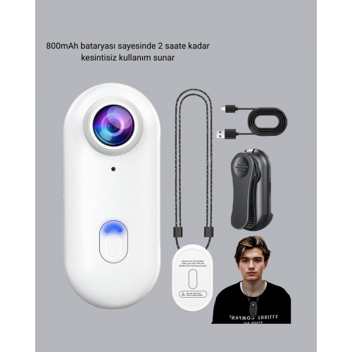 1080P Full HD Spor Kamerası 360° Klips ve WiFi Özellikli