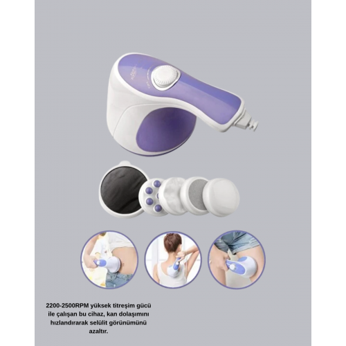 Titreşimli Yağ Yakıcı Masaj Cihazı – Ev Tipi Selülit Giderici Titreşimli Yağ Yakıcı Masaj Cihazı – Ev Tipi Selülit Giderici