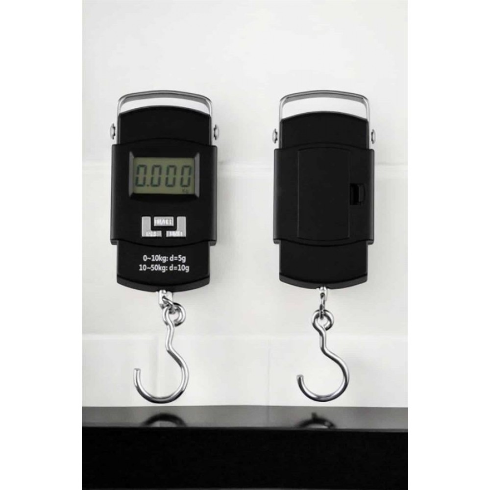 El Terazisi Dijital Göstergeli Pilli 50 Kg Ağırlık Ölçer