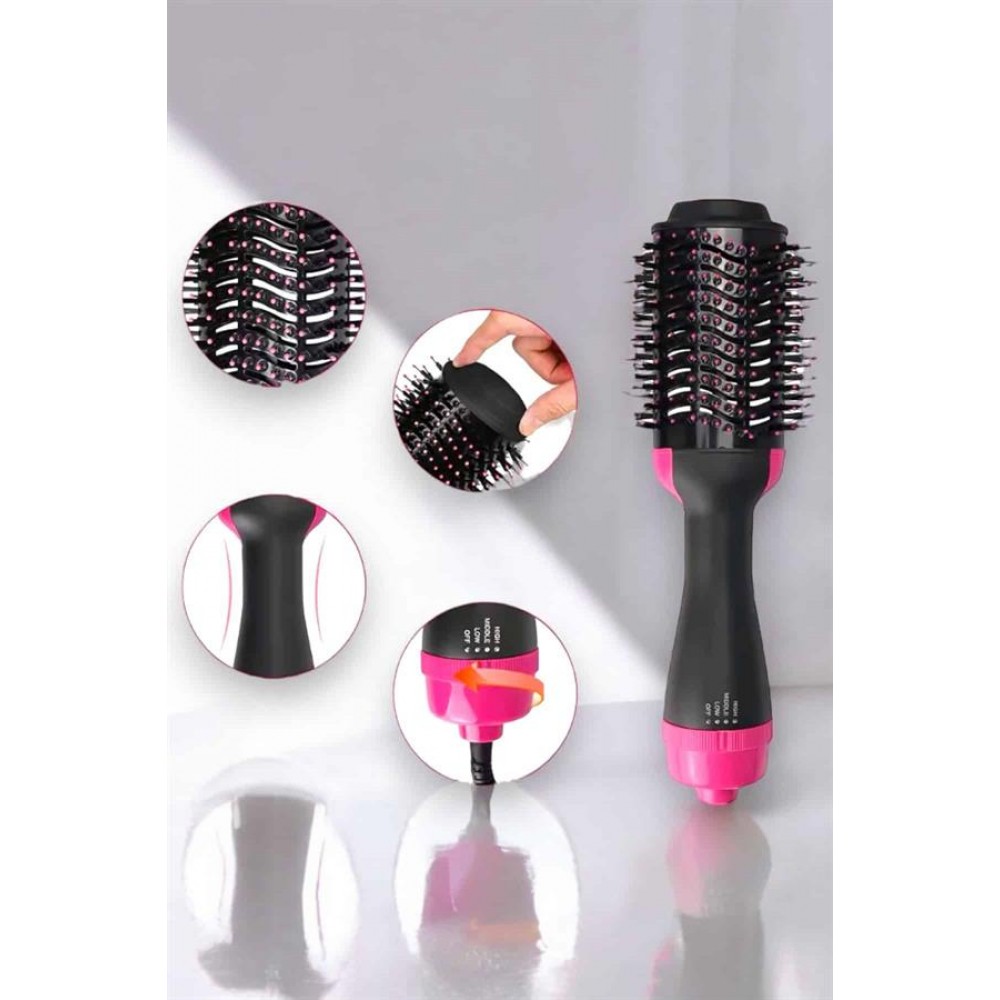 1200 Watt Gücünde Negatif İyon Teknolojili 3 Isı Kademeli Fön Tarağı