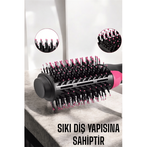 1200 Watt Gücünde Negatif İyon Teknolojili 3 Isı Kademeli Fön Tarağı