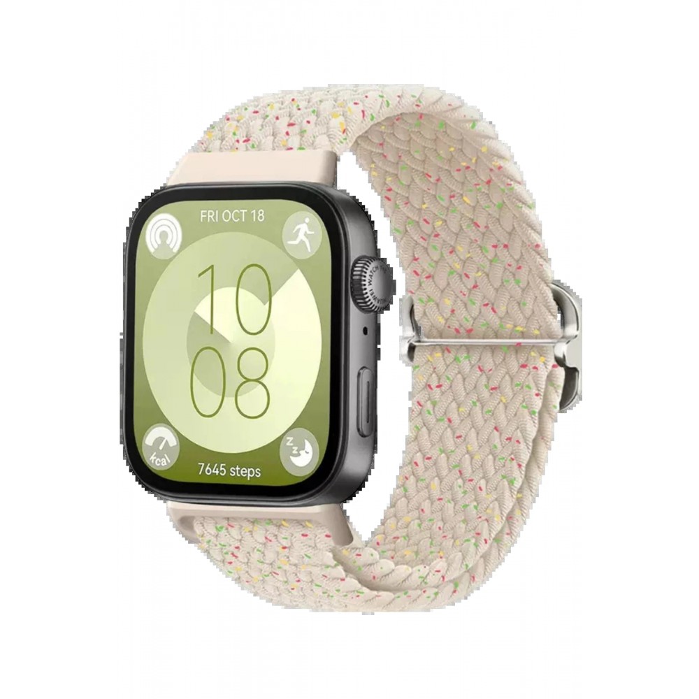 Huawei Fit 4 Star Kordon - Gri-Turuncu-(5796)