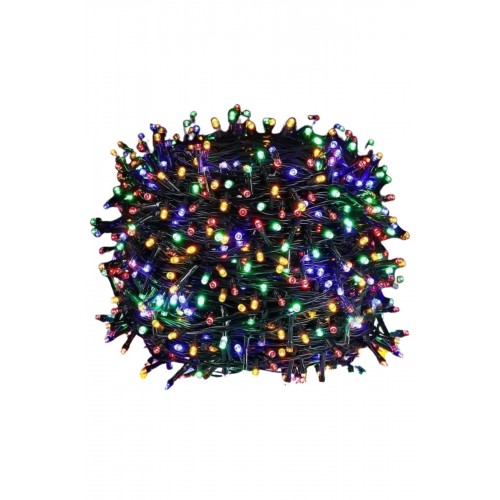 Ledli Fişli Led Dekor Lambası 5M RGB Yılbaşı Ağacı Işığı