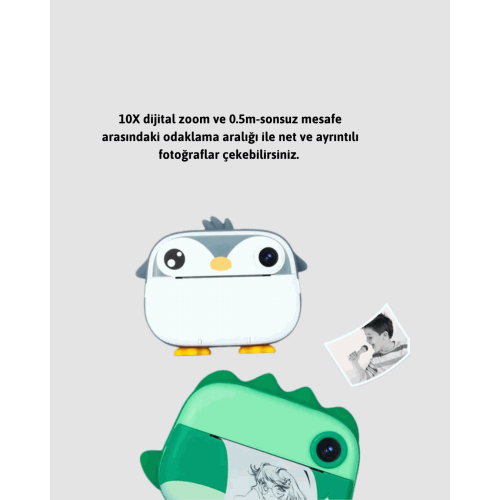 Anında Baskı ve Yüksek Çözünürlüklü Çift Lensli Fotoğraf Makinesi Anında Baskı ve Yüksek Çözünürlüklü Çift Lensli Fotoğraf Makinesi