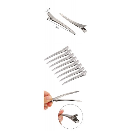 Turk Saç Klipsi Metal Toka 100 Adet Absolute Design