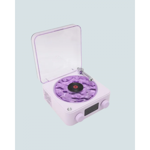 360° Sesli Kablosuz Hoparlör – Retro Tasarım ve Projektör Işığı 360° Sesli Kablosuz Hoparlör – Retro Tasarım ve Projektör Işığı