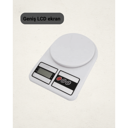 Pratik ve Şık Tasarımıyla Dijital Mutfak Tartısı