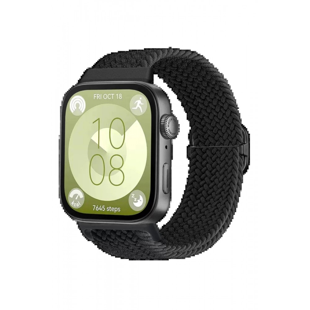 Huawei Fit 4 Star Kordon - Siyah-(5796)