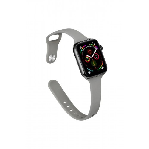 Apple Watch 38mm Klasik Kordon - Füme-(5796)