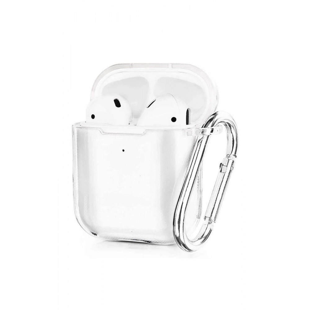 Airpods 2 (2.nesil) Hang Kılıf - Şeffaf-(5796)
