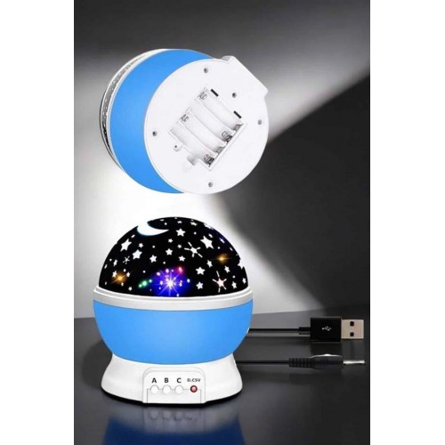 Yıldızlı Gökyüzü Projeksiyon Gece Lambası Hareketli Işık Şovu Yıldızlı Gökyüzü Projeksiyon Gece Lambası Hareketli Işık Şovu