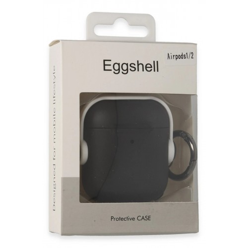 Airpods 2 (2.nesil) Cool Kılıf - Siyah-Beyaz-(5796) Airpods 2 (2.nesil) Cool Kılıf - Siyah-Beyaz-(5796)