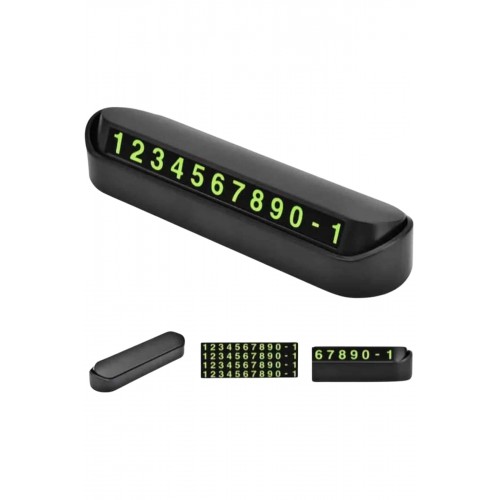 Tüm Araçlara Uyumlu Araç Içi Park Numaratör Oto Araç Numaratör