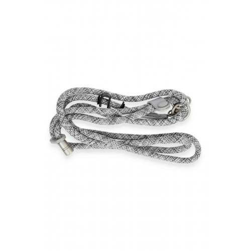 JA Desenli Boyun Askısı - Gri-(5796)