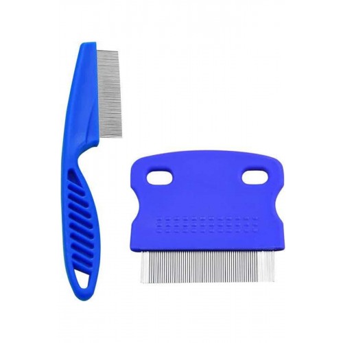 Tüy Fırçası Bit Tarağı Seti Evcil Hayvan Tüy Toplayıcı Bit Pire Önleyici Tarak
