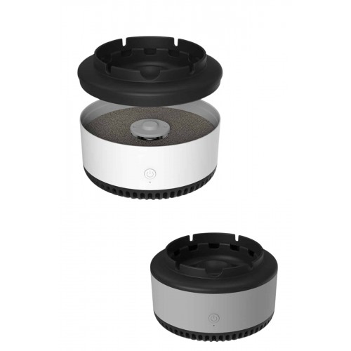 Elektronik Akıllı Küllük Hava Temizleyici Kokusuz Kül Tablası Anti-Duman