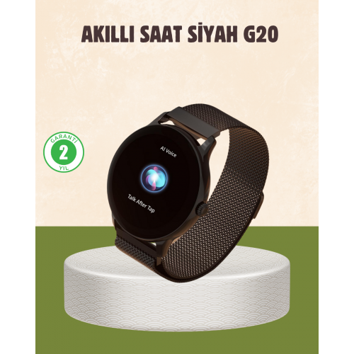 G20 Mini Akıllı Saat – Sağlık Takibi Uzun Pil Ömrü Dokunmatik Renkli Ekran