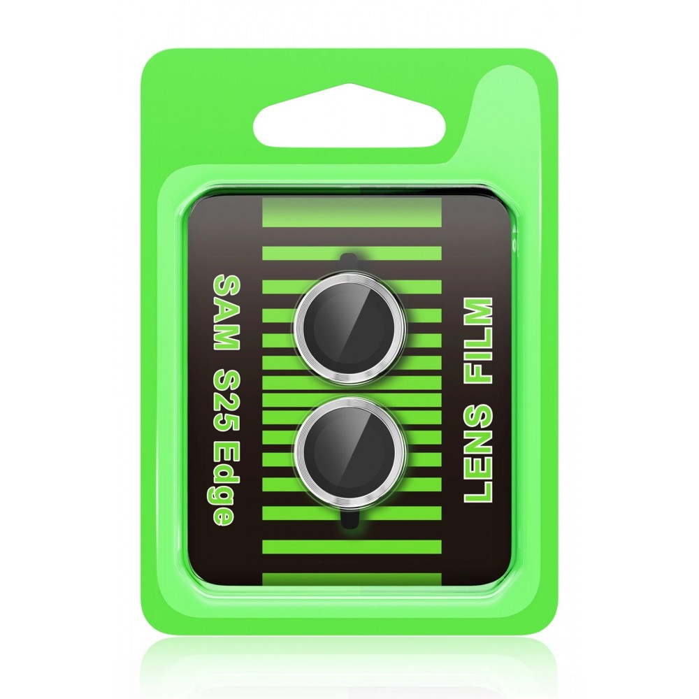 Samsung Galaxy S25 Edge Raze Metal Kamera Lens - Gümüş-(5796)