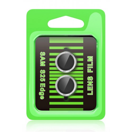 Samsung Galaxy S25 Edge Raze Metal Kamera Lens - Gümüş-(5796)