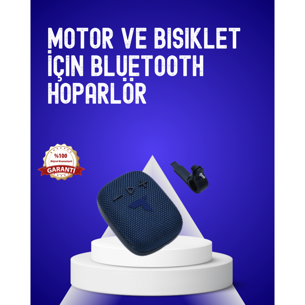 Kablosuz Hoparlör TWS ve FM Destekli