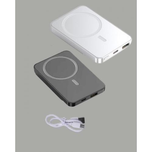 Gerçek Zamanlı Güç Göstergeli Manyetik USB-C Taşınabilir Powerbank