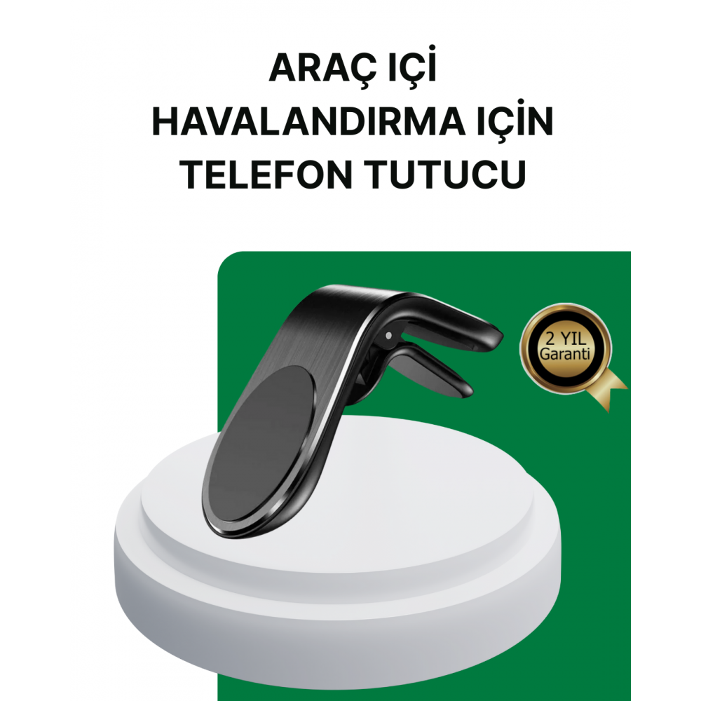 360° Ayarlanabilir Araç Telefon Tutucu – Tüm Telefonlarla Uyumlu