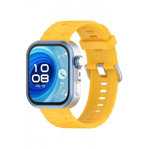 Huawei Watch Fit 3 Klasik Kordon - Sarı-(5796)