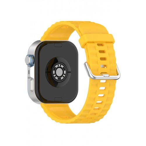 Huawei Watch Fit 3 Klasik Kordon - Sarı-(5796)