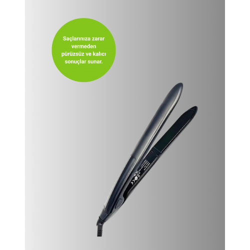 2025 Yeni Seri Dijital Ekranlı Isı Ayarlı Saç Düzleştirici Titanyum Kaplama A Kalite