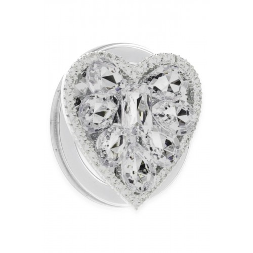 Kickstand Taşlı Magsafe Stand - Beyaz-(5796)