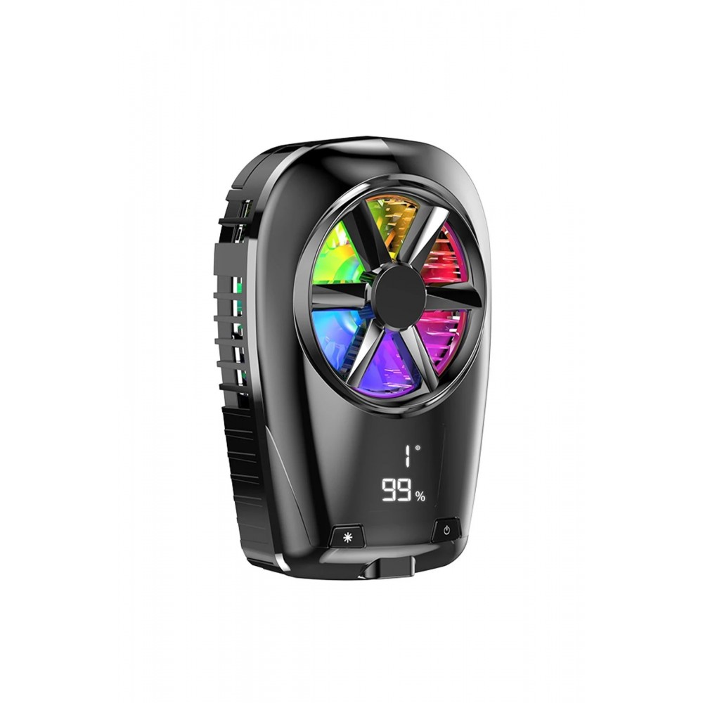 X110 Radyatör Telefon Soğutucu Fan - Siyah-(5796)